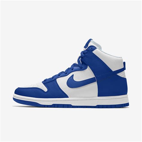 nike dunk high heren blauw|Blauw Nike Dunk Schoenen.